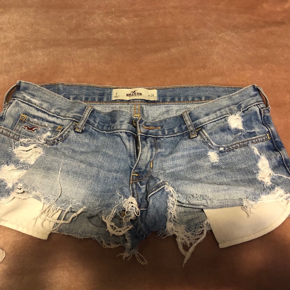 Hollister Destroyed Shorts